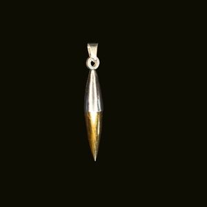 Elegant Two-Tone Pendant